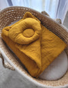 My Sweet Baby - Teddy Muslin peitto ja tyyny - 2 osan setti - hunajankeltainen