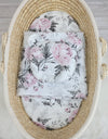 My Sweet Baby - Teddy-peitto ja tyyny - 2 osan setti - Romantic Peonies