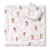 Baby Products - Teddy peitto ja tyyny - 2 osan setti - Blossom Fairies