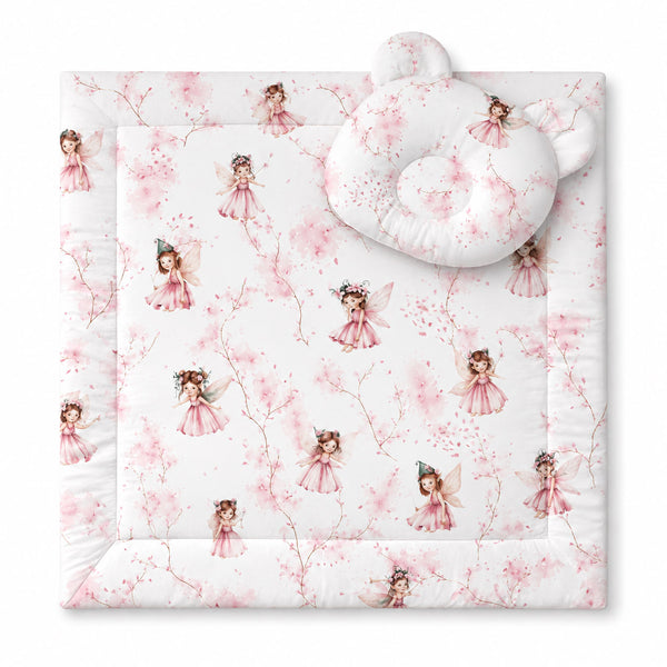 Baby Products - Teddy peitto ja tyyny - 2 osan setti - Blossom Fairies