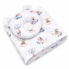 My Sweet Baby - Teddy-peitto ja tyyny 2-osainen setti - Blue Sky Bears