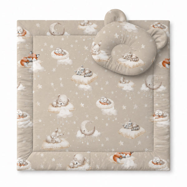 My Sweet Baby - Teddy-pussilakana ja tyynysetti 2 osaa Twinkle Woodland