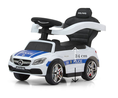 Potkuauto Kahvalla Mercedes-Amg C63 Coupe Poliisi - Vuodevaatteet.fi