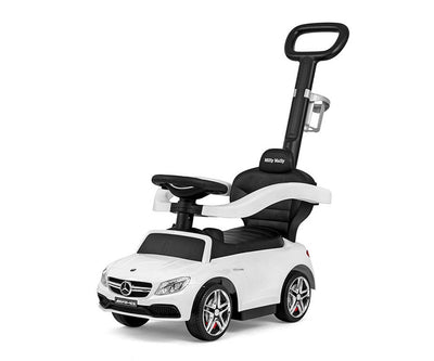 Potkuauto Työntötangolla Mercedes-Amg C63 Coupe Valkoinen - Vuodevaatteet.fi
