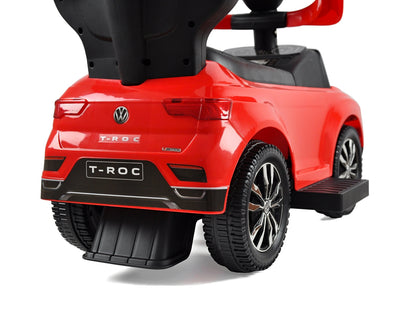 Potkuauto Volkswagen T-Roc Punainen Kahvalla - Vuodevaatteet.fi