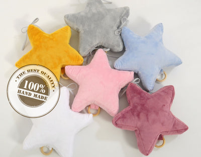 Tähti Pehmolelu - Music Box - Blue