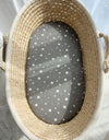Moseskorin Lakana - Boho - Mini Stars White