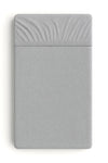 Bobono - Muotoonommeltu froteelakana 120x60 cm - harmaa