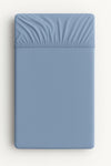 Bobono - Puuvillalakana 140x70 cm pastellinsininen