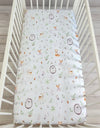 My Sweet Baby - Puuvillalakana 120x60cm - metsän pehmeys
