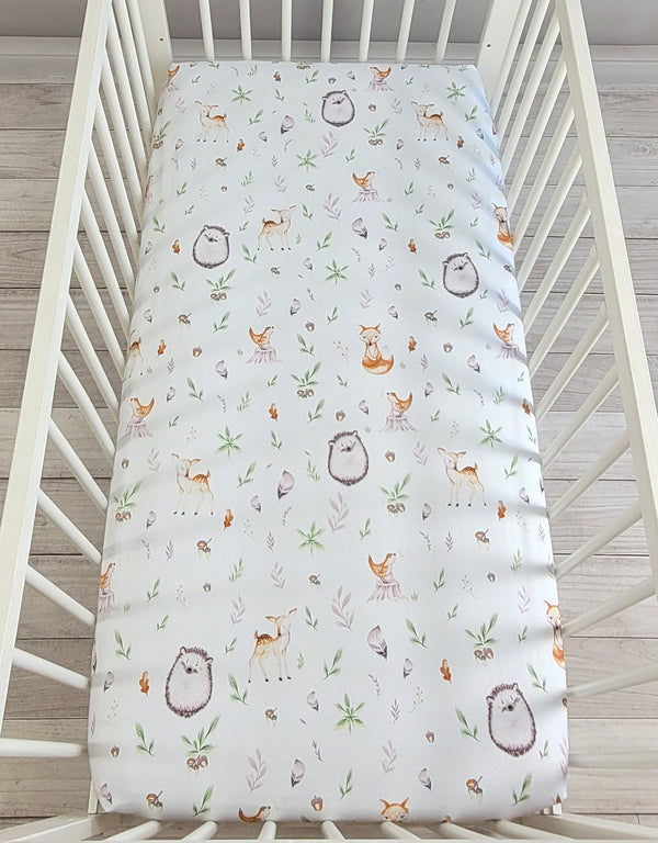 My Sweet Baby - Puuvillalakana 120x60cm - metsän pehmeys
