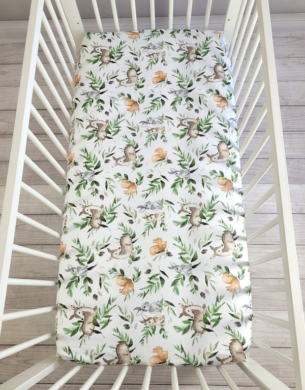 My Sweet Baby - Puuvillalakanaa 120x60 cm - metsänvihreä