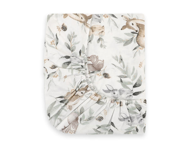 My Sweet Baby - Puuvillalakanaa 120x60 cm - woodland olive