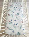 My Sweet Baby - Puuvillalakano 120x60 cm - siniset linnut