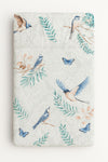 My Sweet Baby - Puuvillalakano 120x60 cm - siniset linnut