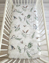 My Sweet Baby - Puuvillalakanaa 120x60 cm - ruskeat linnut