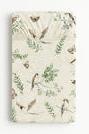 My Sweet Baby - Puuvillalakanaa 120x60 cm - ruskeat linnut