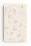 My Sweet Baby - Puuvillalakano 120x60 cm - Sateenkaari beige karhu
