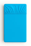Bobono - Puuvillalakanaan 140x70 cm - turkoosi
