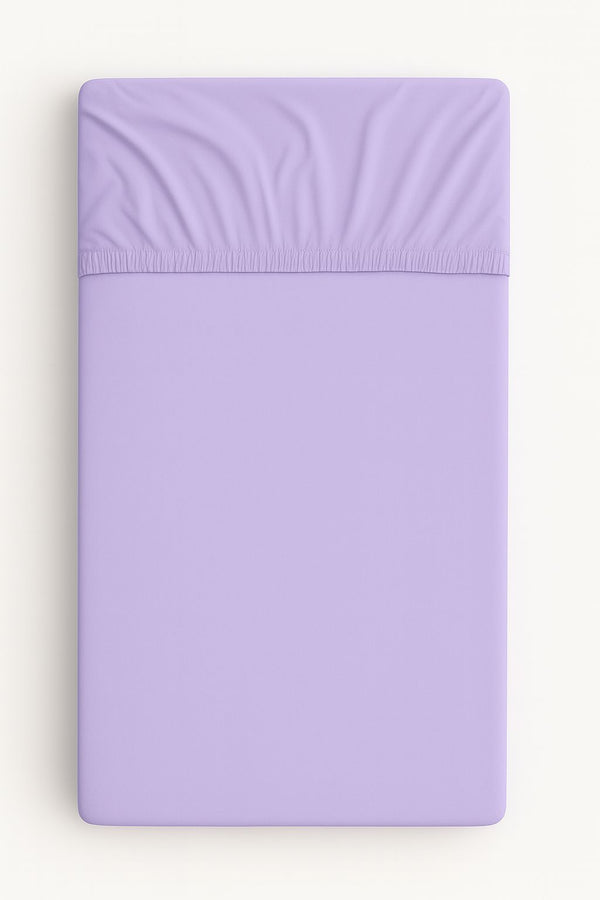 Bobono - Puuvillalakanaa 120x60 cm - liila