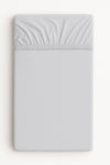 Bobono - Puuvillainen lakana 120x60 cm - harmaa
