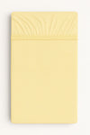 Bobono - Puuvillalakanaa 120x60 cm - keltaiset raidat