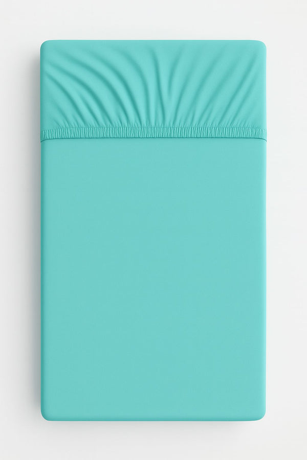 Bobono - Puuvillajerseylakana 120x60 cm - mintunvihreä