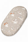 My Sweet Baby - Puuvillainen lakana vaunuihin ja Moses Basket -patjaan 75x35 cm - Twinkle Woodland