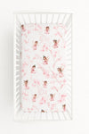 My Sweet Baby - Puuvillainen lakana 120x60 cm - Blossom Fairies