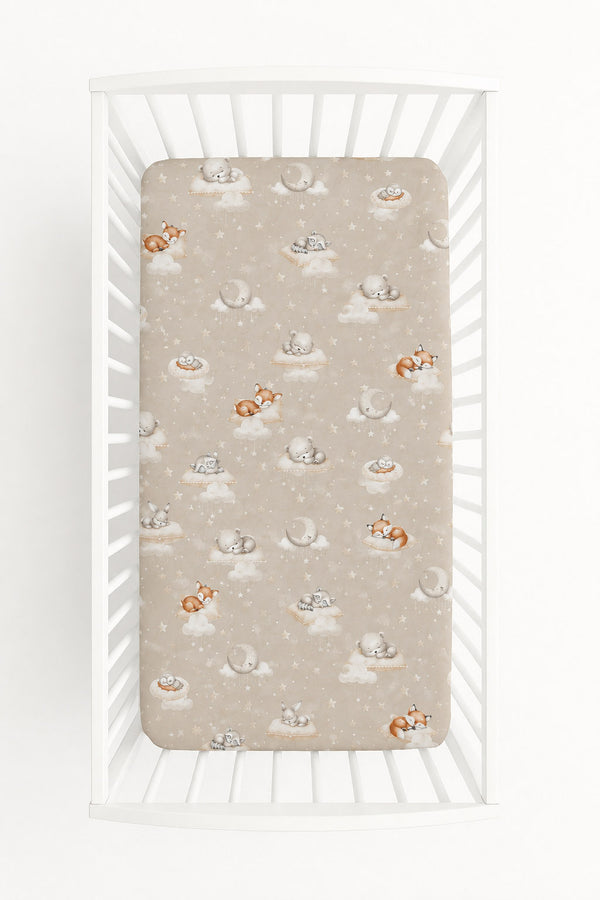 My Sweet Baby - Puuvillalakanaa 120x60 cm - Twinkle Woodland