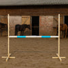 Super Hobby Horse - Hobby Horse hyppyeste 160 cm, k-120 cm, vaaleansininen puomi