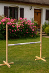 Super Hobby Horse - Hobby Horse -hyppyeste 160 cm, korkeus 120 cm, vaaleanvioletti puomi