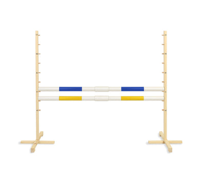 Keppihevosen este 160cm kahdella tangolla - Blue