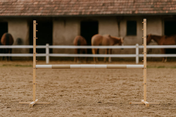 Super Hobby Horse - Hobby Horse estepuomi 160 cm, korkeus 120 cm, beige