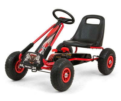 Punainen Karting lasten polkuauto - Thor - Vuodevaatteet.fi