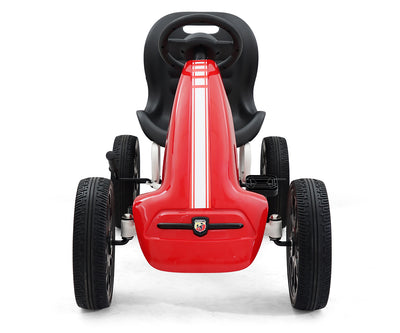 Punainen Karting polkuauto lapselle - Abarth - Vuodevaatteet.fi