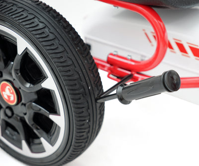 Punainen Karting polkuauto lapselle - Abarth - Vuodevaatteet.fi