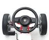 Punainen Karting polkuauto lapselle - Abarth - Vuodevaatteet.fi