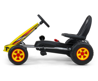 Punainen Karting polkuauto lapselle - Viper - Vuodevaatteet.fi