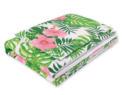 Pussilakanasetti Vauvalle - 120X90cm - Tropical Flowers