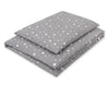 Pussilakanasetti Vauvalle - 135X100cm - Mini Stars White
