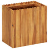 Puutarhan korotettu kukkalaatikko 50x30x50 cm täysi akaasiapuu - Vuodevaatteet
