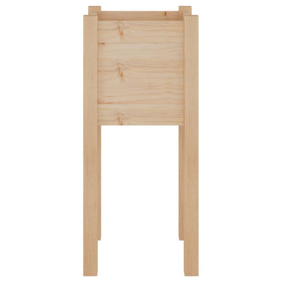 Puutarhan kukkalaatikot 2 kpl 31x31x70 cm täysi mänty - Vuodevaatteet