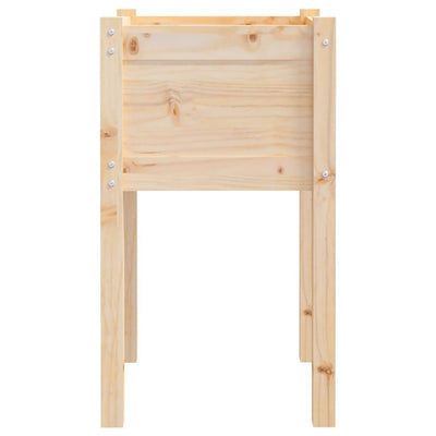 Puutarhan kukkalaatikot 2 kpl 40x40x70 cm täysi mänty - Vuodevaatteet
