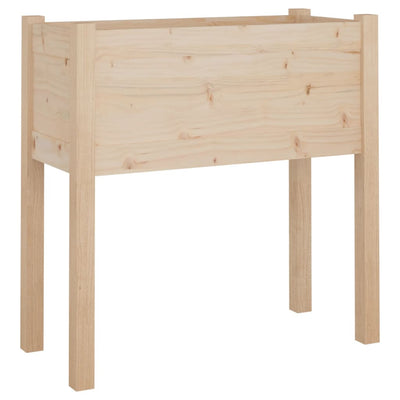 Puutarhan kukkalaatikot 2 kpl 70x31x70 cm täysi mänty - Vuodevaatteet