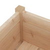 Puutarhan kukkalaatikot 2 kpl 70x31x70 cm täysi mänty - Vuodevaatteet