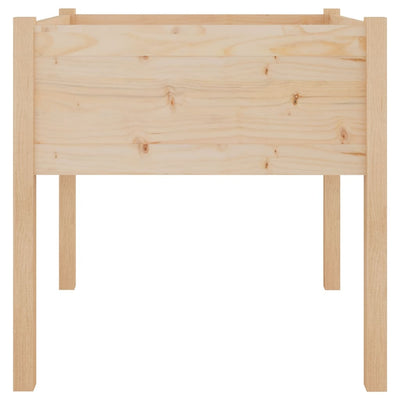Puutarhan kukkalaatikot 2 kpl 70x70x70 cm täysi mänty - Vuodevaatteet