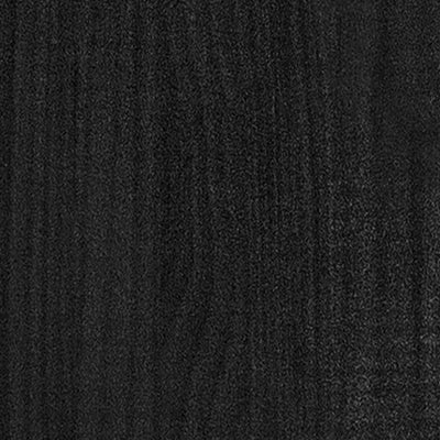 Puutarhan kukkalaatikot 2 kpl musta 31x31x70 cm täysi mänty - Vuodevaatteet