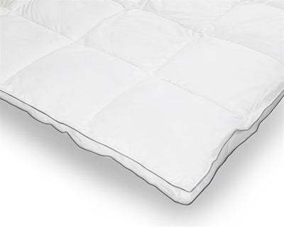 Percale Cotton Touch Enkel Dekbed Valkoinen - Vuodevaatteet