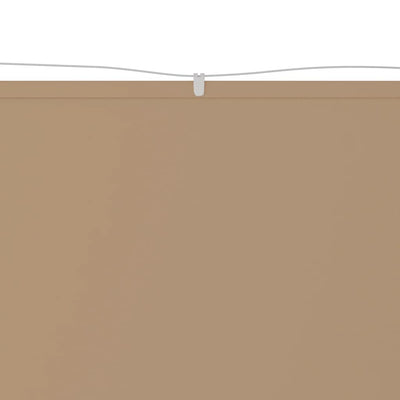 Pystymarkiisi harmaanruskea 100x600 cm Oxford kangas